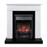 Каминокомплект Bergen STD (Берген СТД) черно-белый с очагом на выбор Каминокомплект Bergen STD (Берген СТД) черно-белый с очагом на выбор